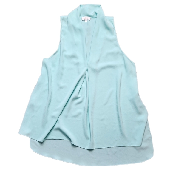 Aritzia | Wilfred teal sleeveless blouse Size M - Picture 5 of 7